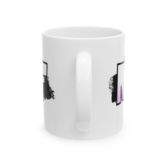 Nashnif Logo Ceramic Mug, (11oz, 15oz)