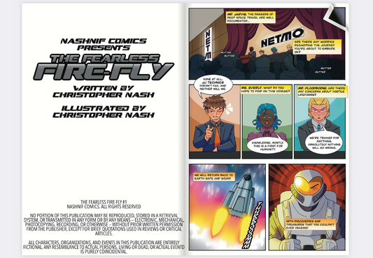 The Fearless Fire-Fly #1