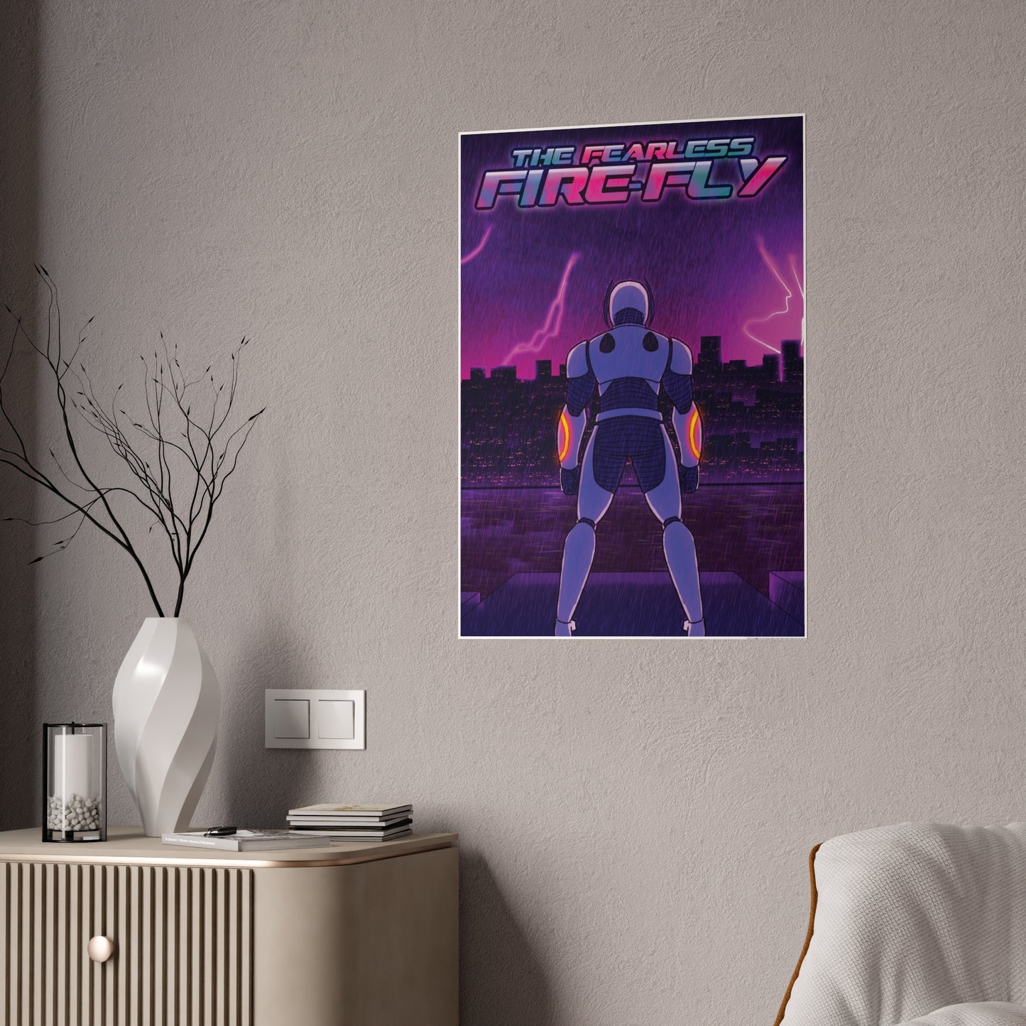 Fearless Fire-Fly "Demons" Gloss Poster