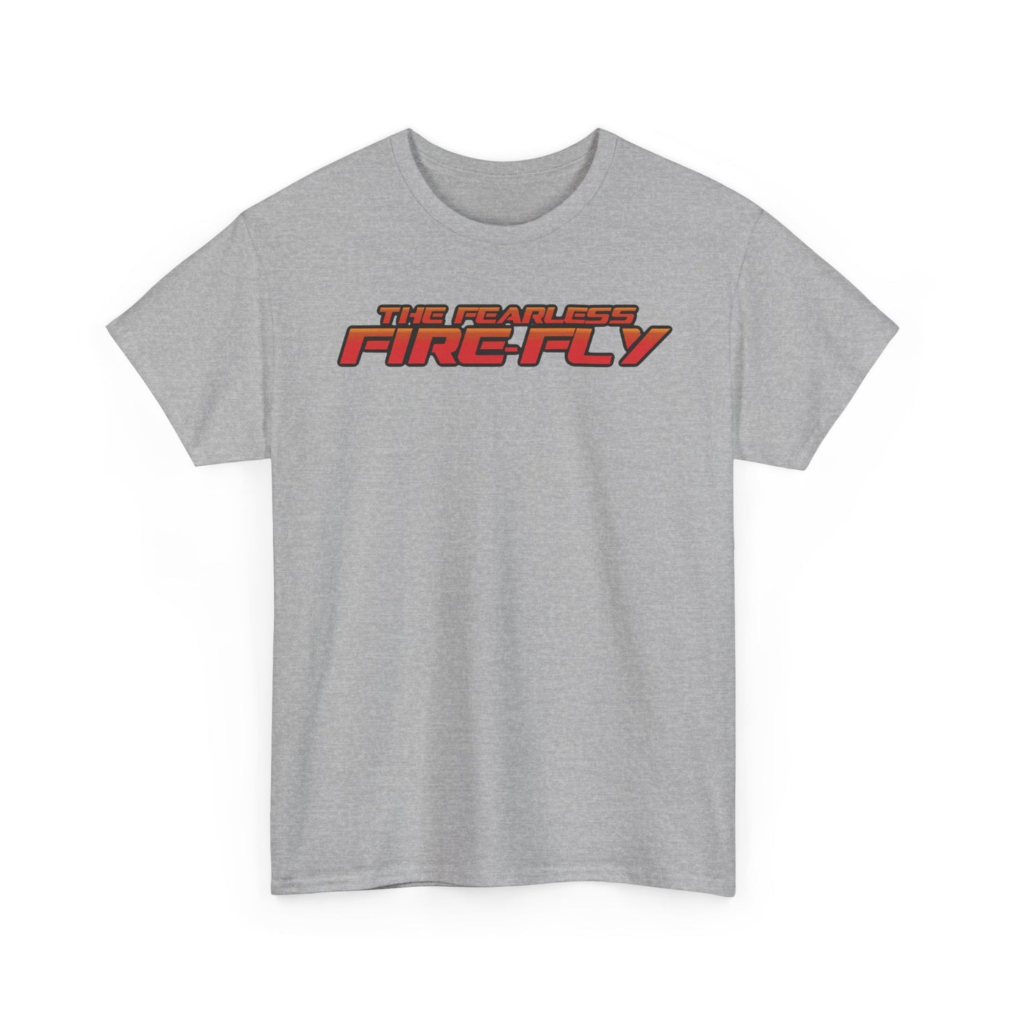 The Fearless Fire-fly  Logo Unisex Heavy Cotton Tee