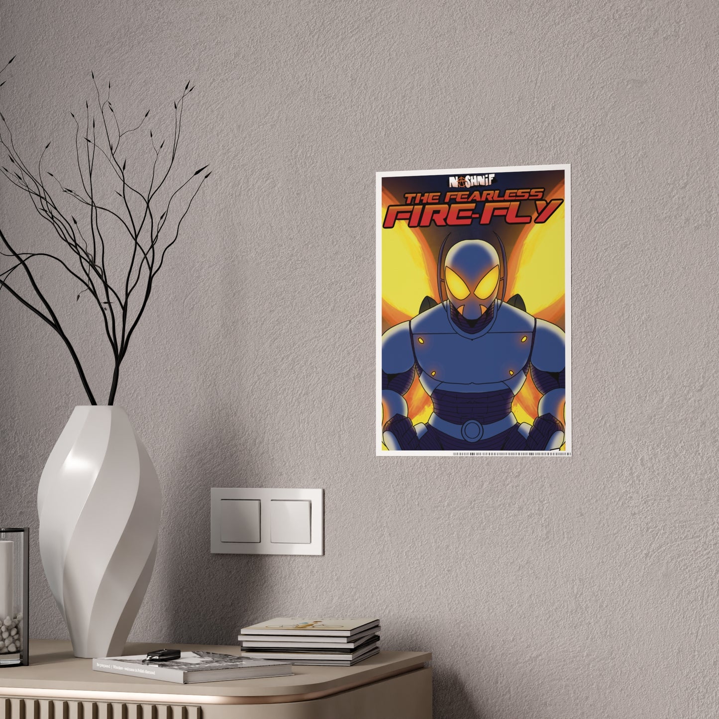 Fearless Fire-Fly Gloss Poster