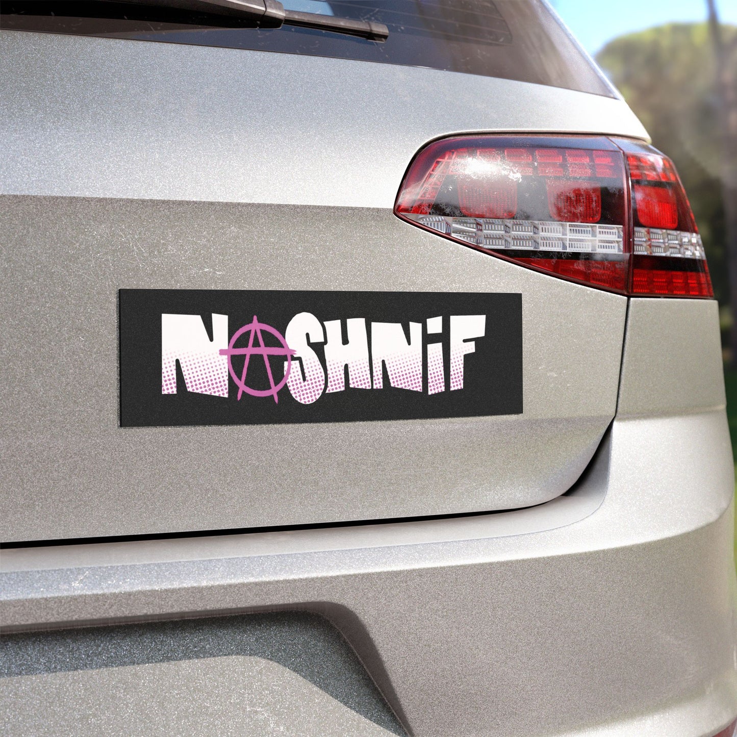 Nashnif Logo Car Magnet
