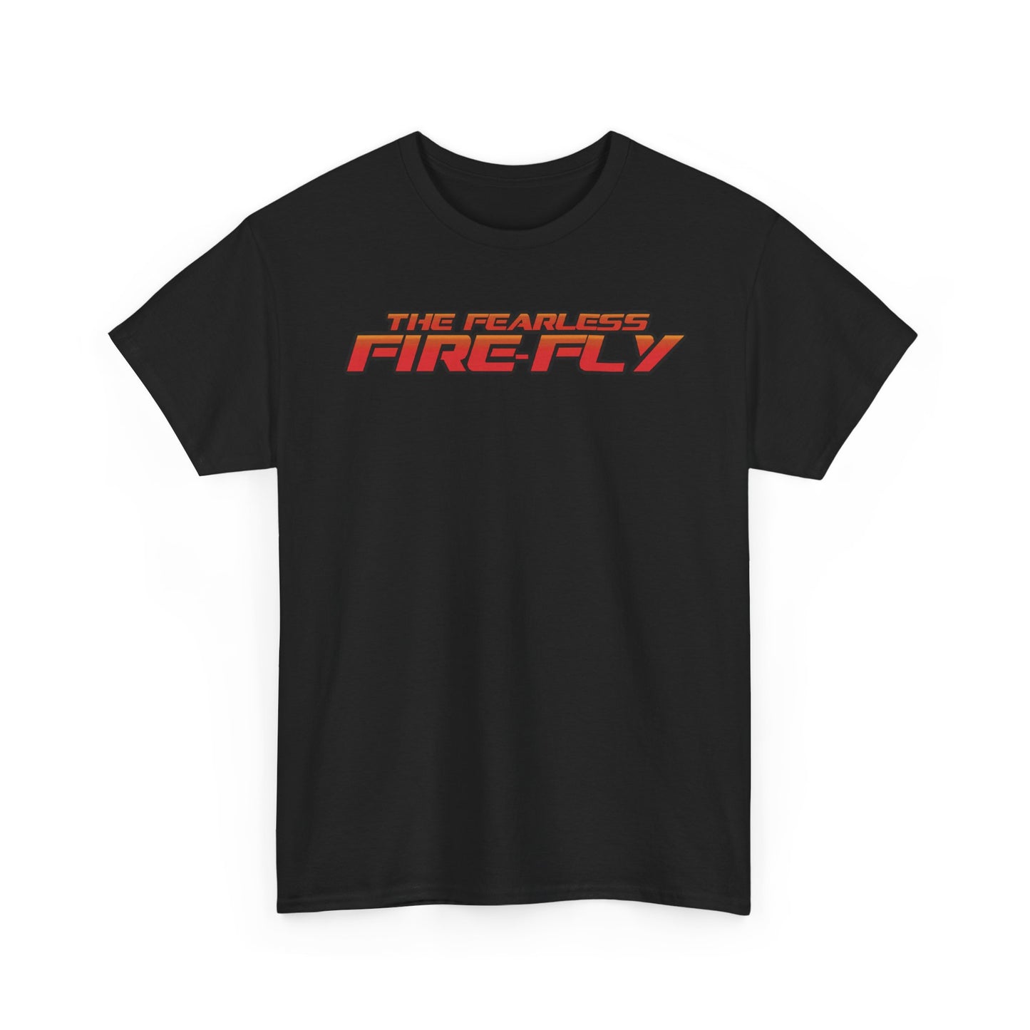 The Fearless Fire-fly  Logo Unisex Heavy Cotton Tee