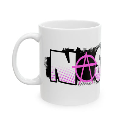 Nashnif Logo Ceramic Mug, 11oz