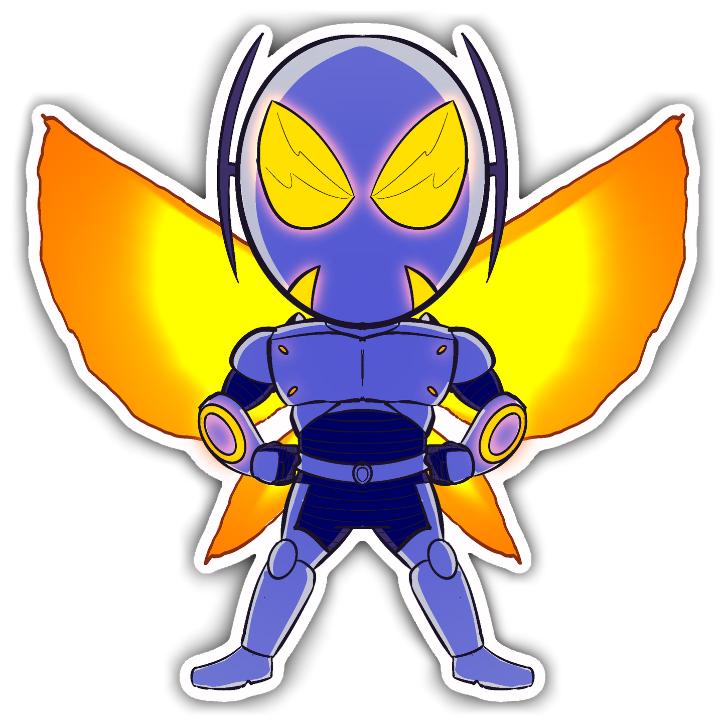 Fearless Fire-Fly Heroic Sticker