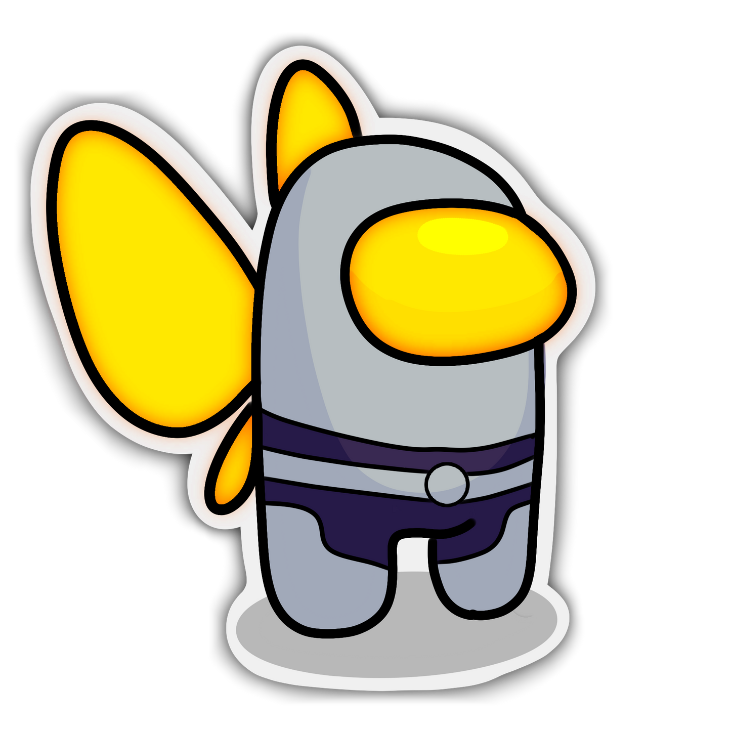 Fearless Fire-Fly Suspicious Sticker