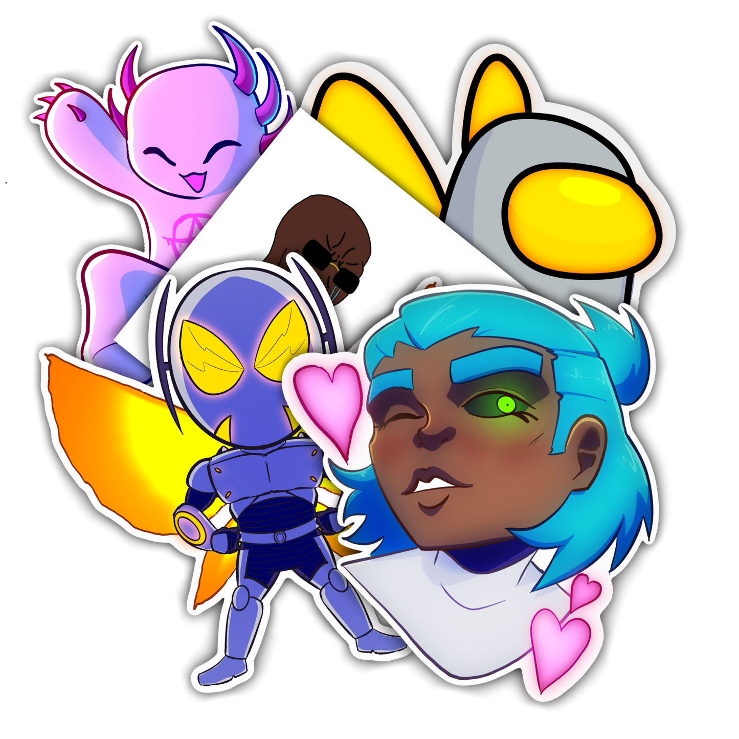 Nashnif Comics Sticker Pack
