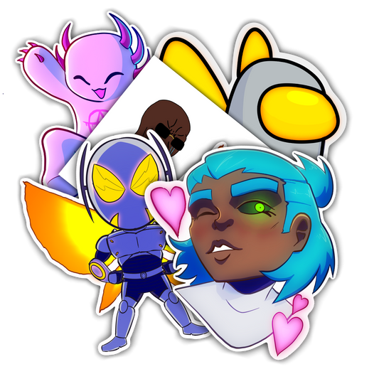 Nashnif Comics Sticker Pack
